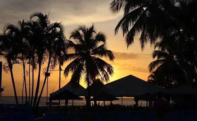 Coucher de soleil martinique 